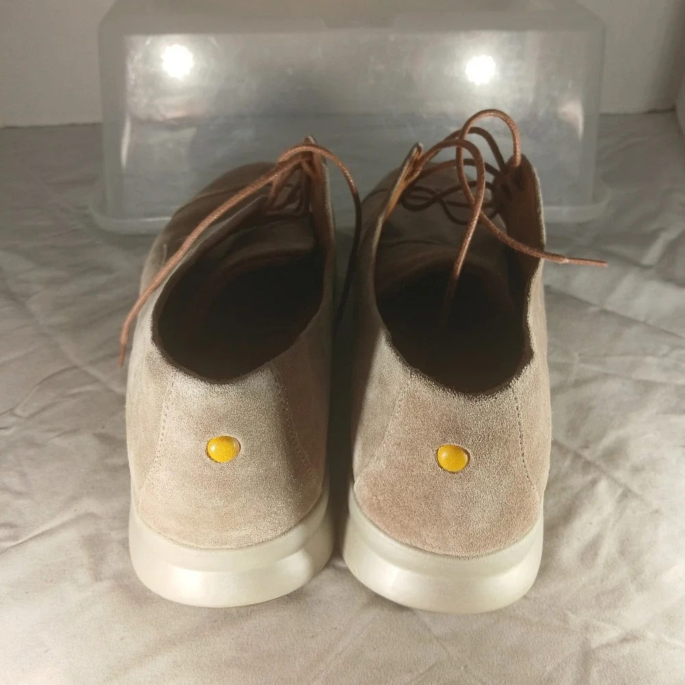 Samuel Hubbard Plain Toe Suede‎ Oxford Shoes Mens US 9 EU 40 UK 7 Tan Comfort